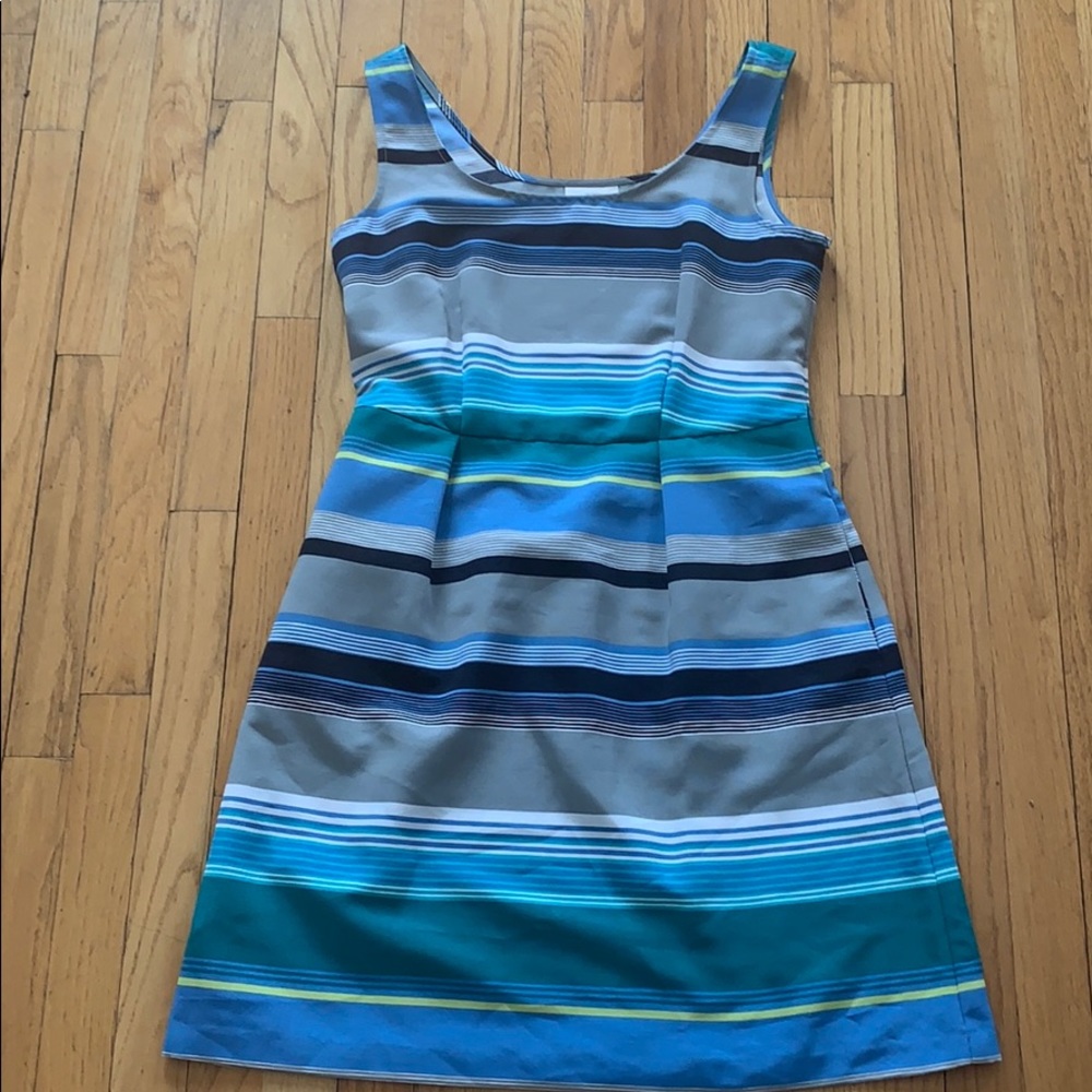 Loft multi color dress